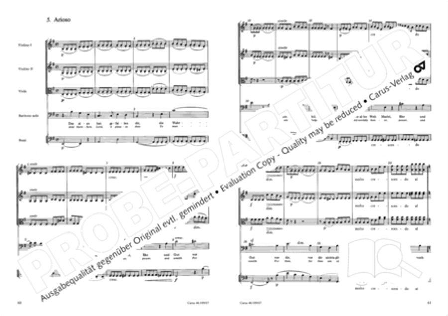 From heav'n on high (Vom Himmel hoch) SSATB scores gallery preview page 32