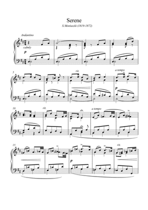 Serene piano solo by S Moniuszki