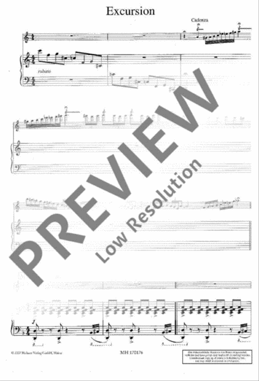 Excursion Excursion Piano Accompaniment scores gallery preview page 3