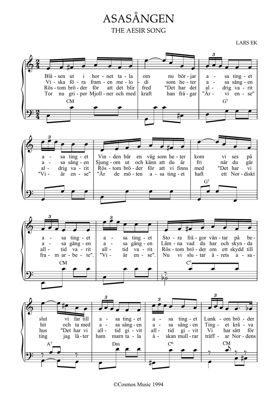 Asatinget Accordion scores gallery preview page 1