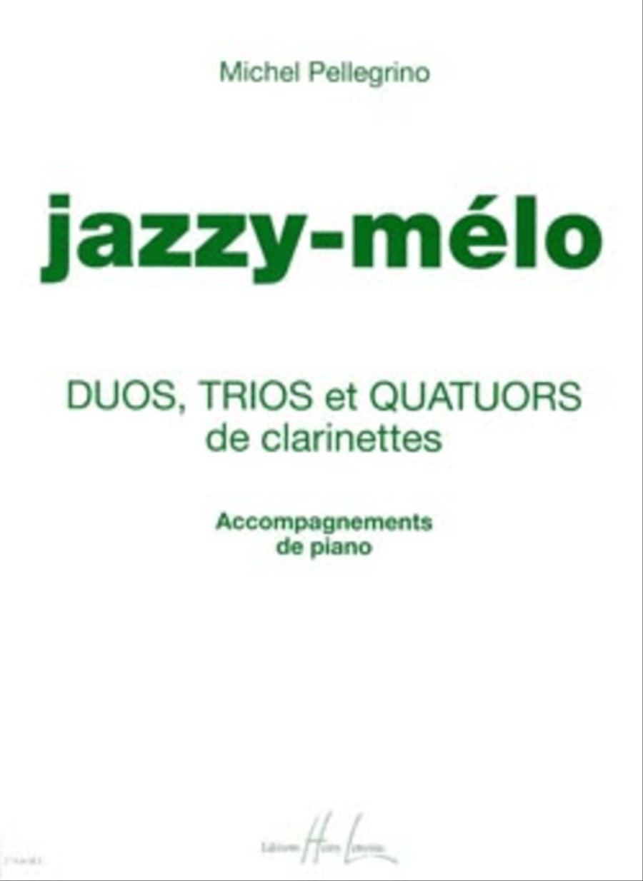 Jazzy-melo (accompagnement de piano) Clarinet scores gallery preview page 1