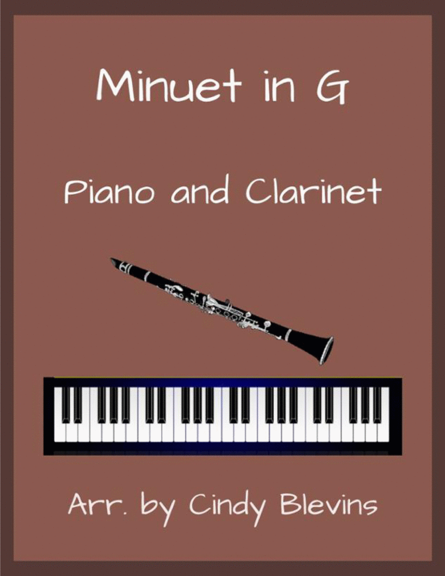 Minuet in G, for Piano and Clarinet image number null