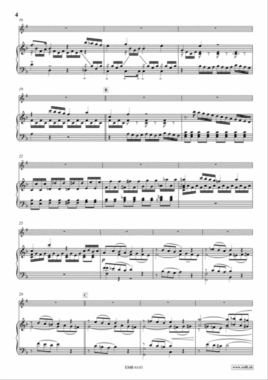 Concerto in D Minor Cornet scores gallery preview page 5