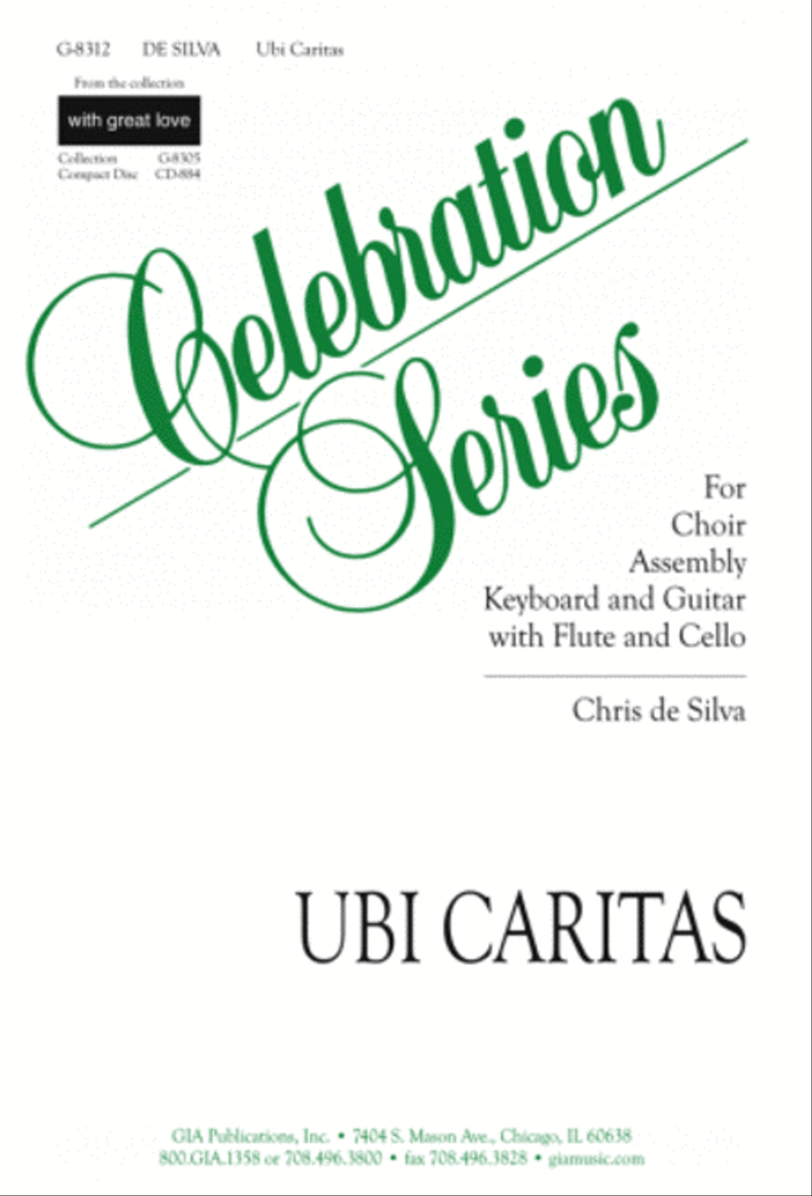 Ubi Caritas - Guitar edition Guitar scores gallery preview page 1