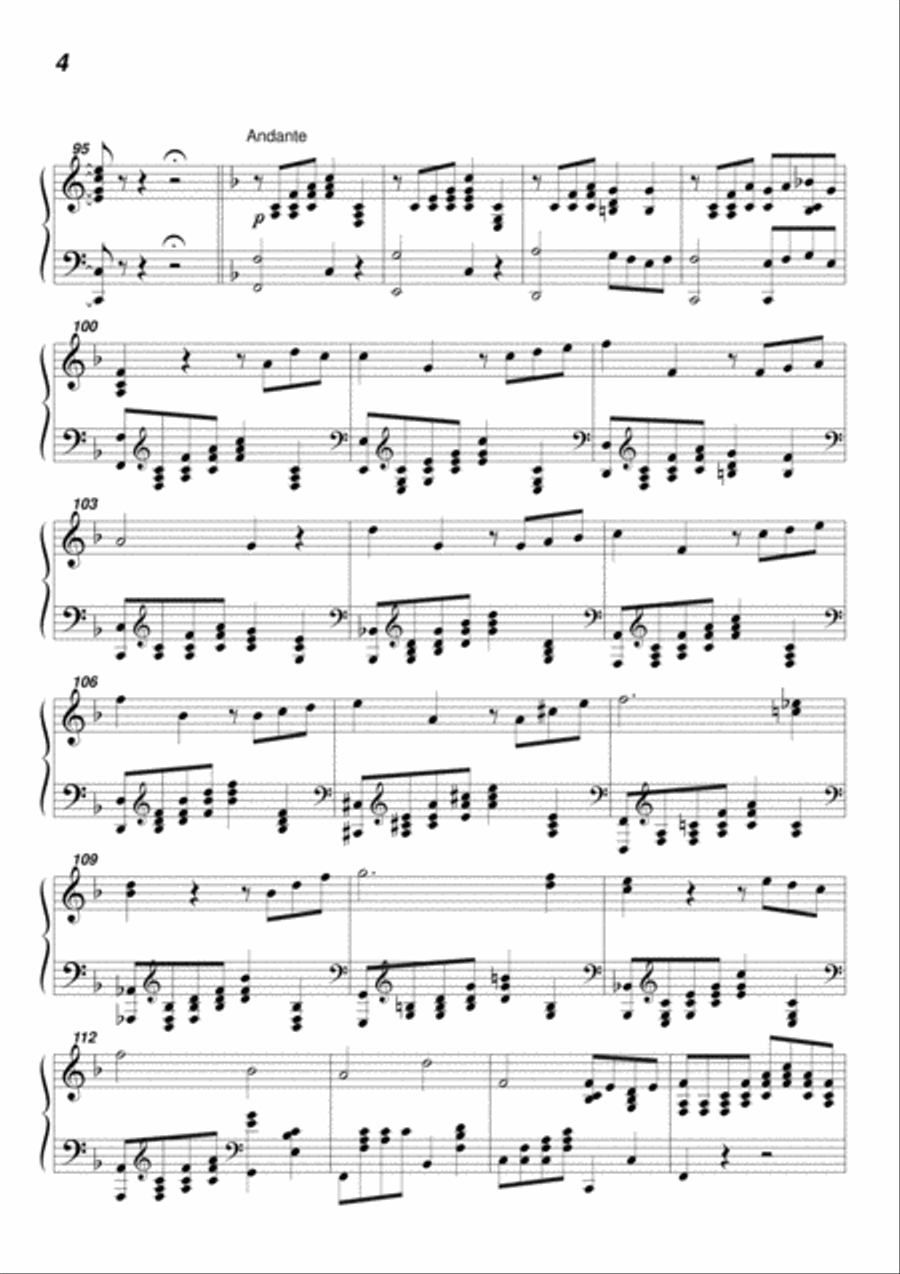 Gloria In Excelcis Organ scores gallery preview page 4