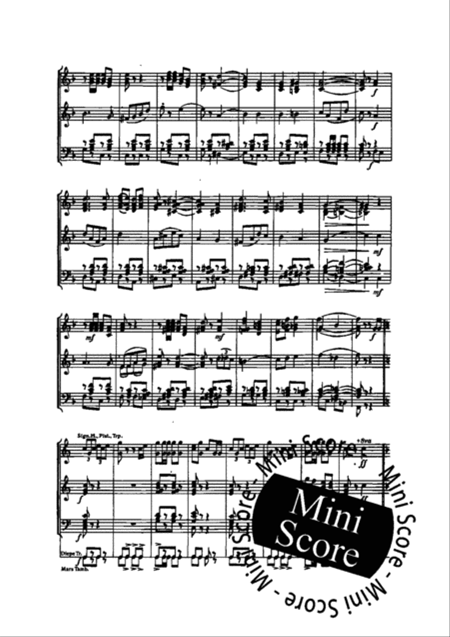 Bella Vista Fanfare Band scores gallery preview page 5