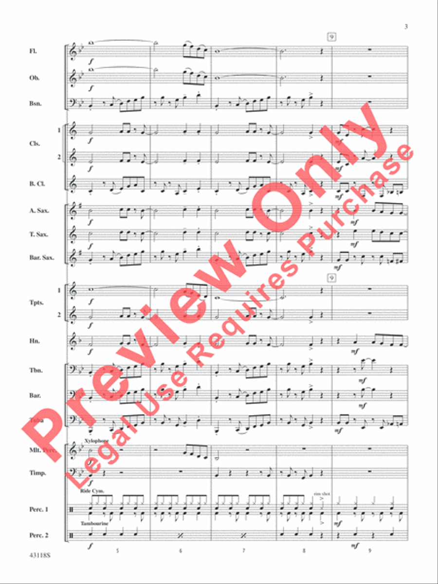 Domino Concert Band scores gallery preview page 4