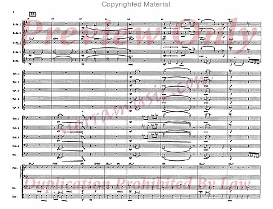 Artemis and Apollo Jazz Ensemble scores gallery preview page 7