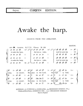 Book cover for Awake The Harp