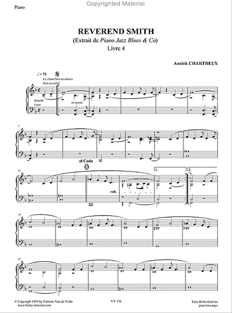 Piano Jazz Blues 4 Piano Jazz Blues 4 Piano Solo scores gallery preview page 3
