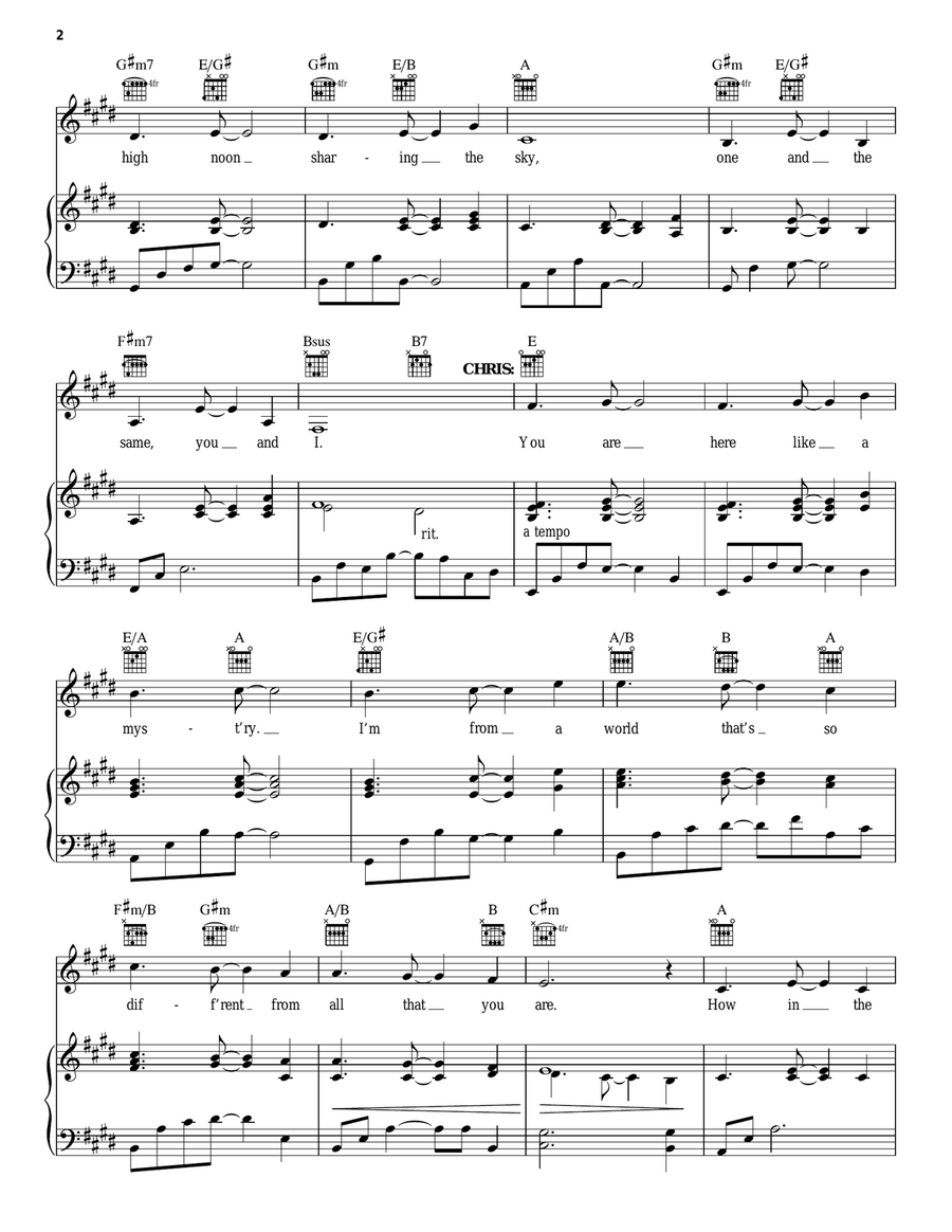 Sun And Moon Guitar scores gallery preview page 2