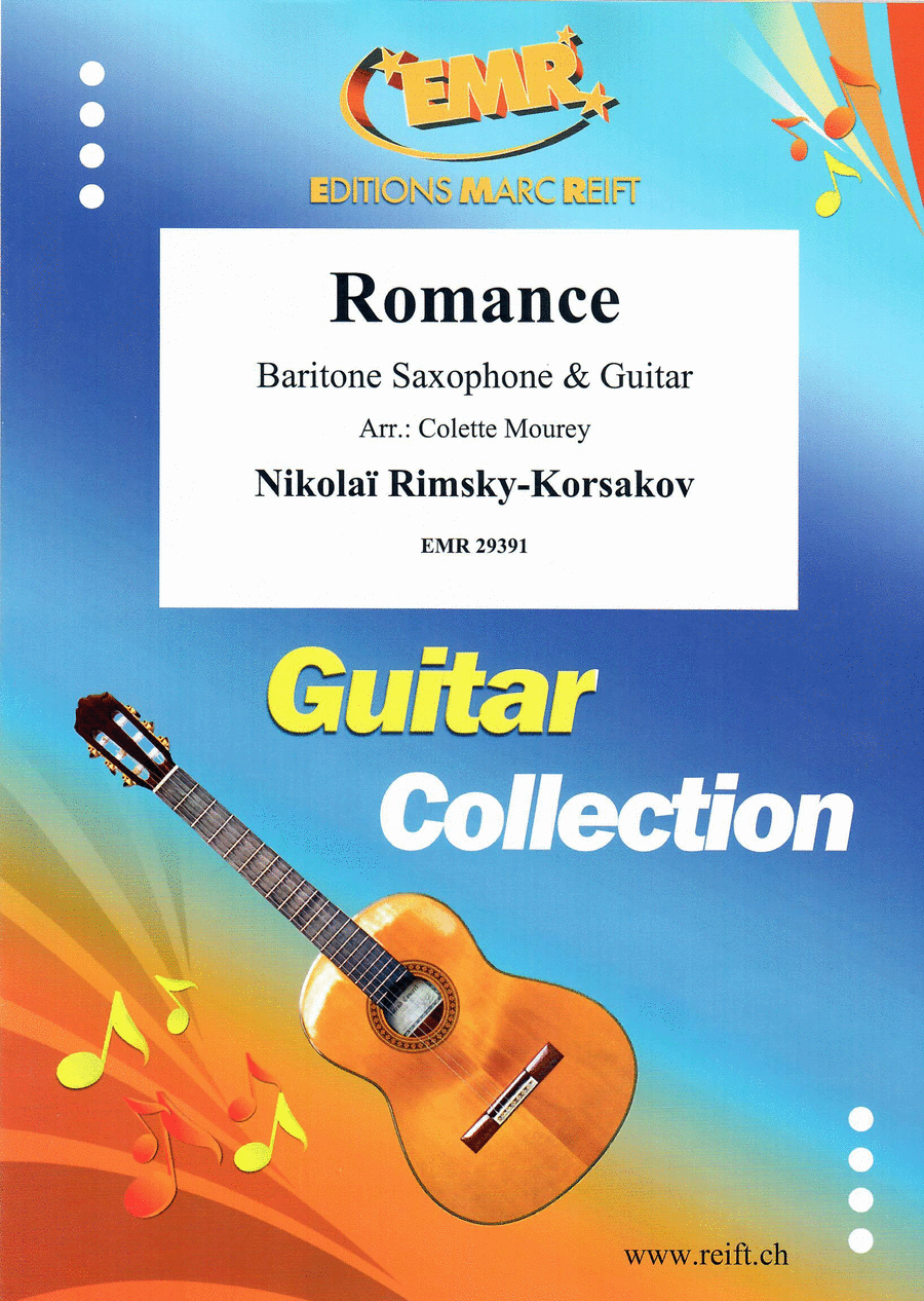 Romance Baritone Saxophone scores gallery preview page 1