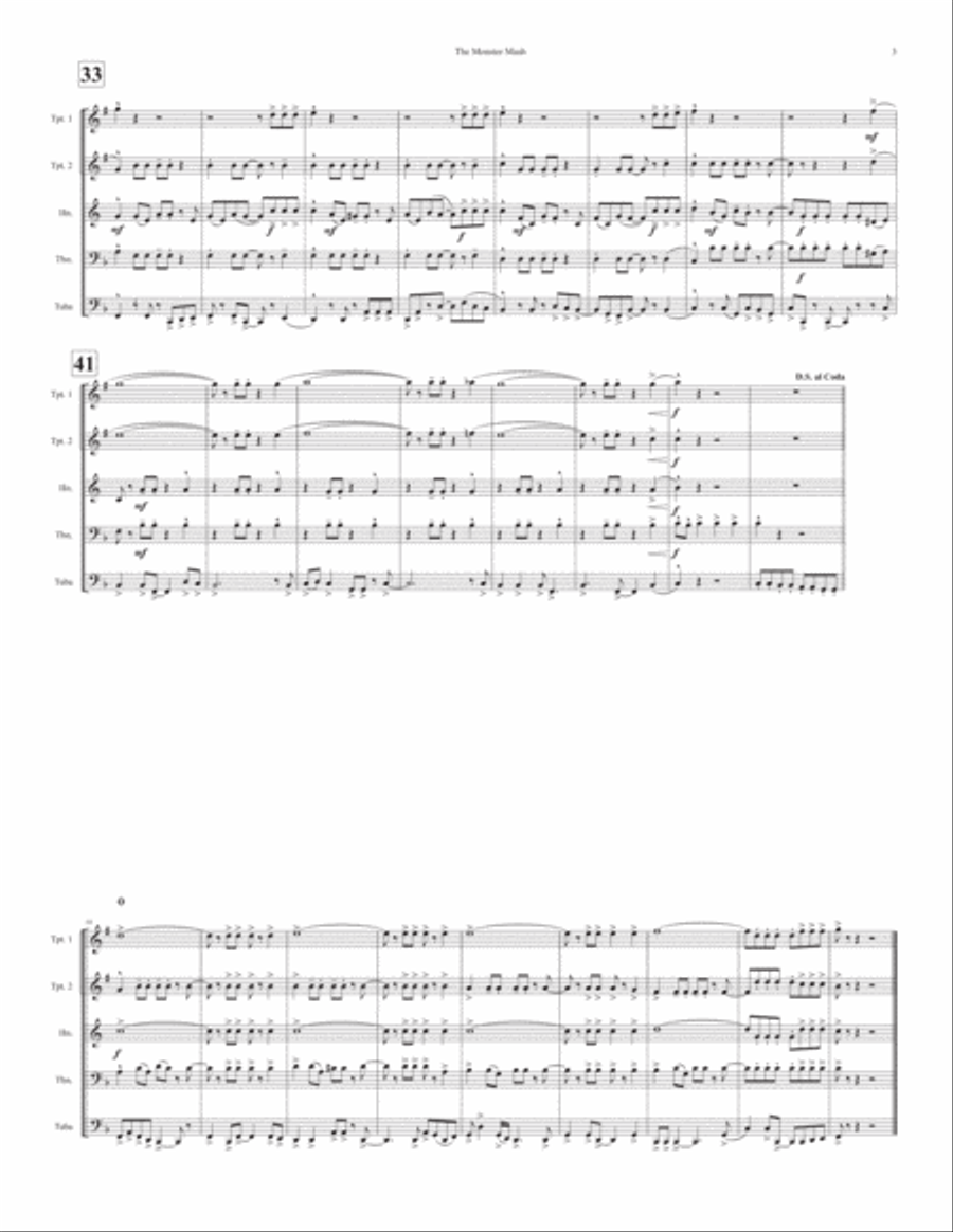 Monster Mash School and Community scores gallery preview page 3