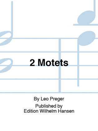 Book cover for 2 Motets