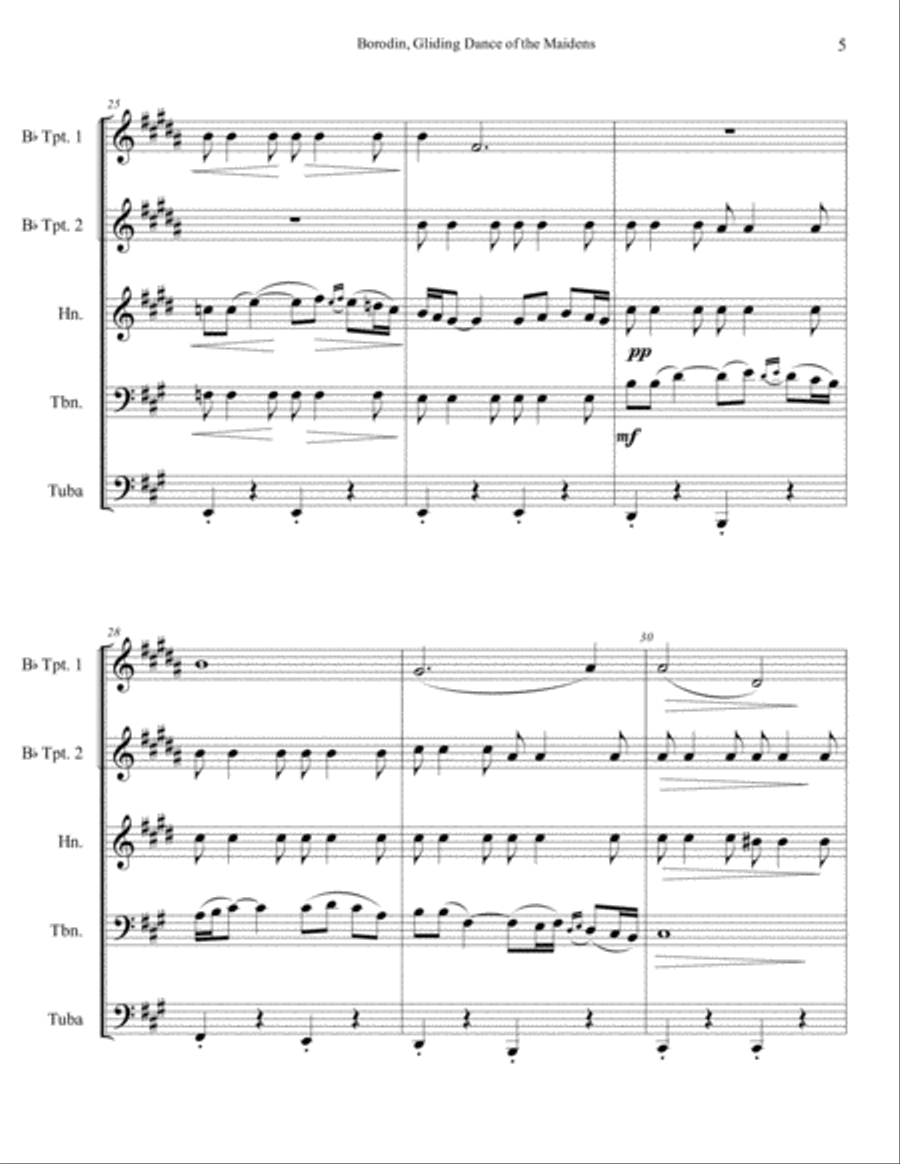Gliding Dance of the Maidens from Polovtsian Dances (