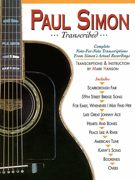 Paul Simon – Transcribed