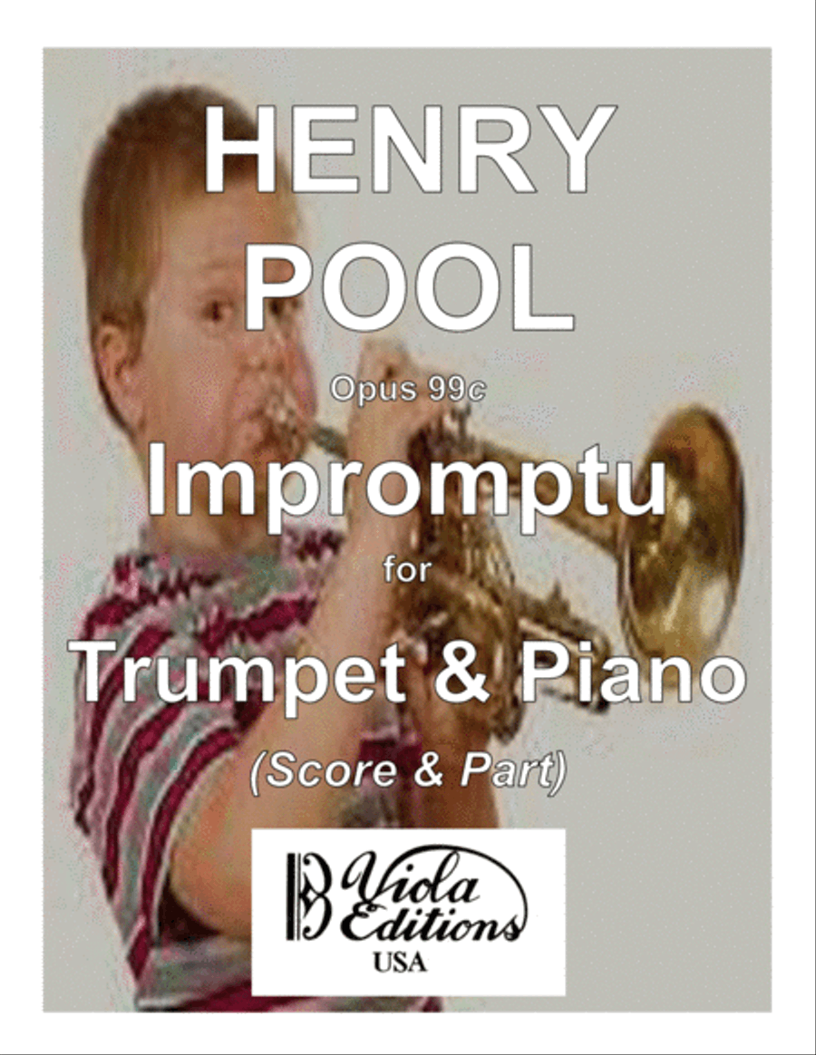 Impromptu for Trumpet & Piano Trumpet Duet scores gallery preview page 1