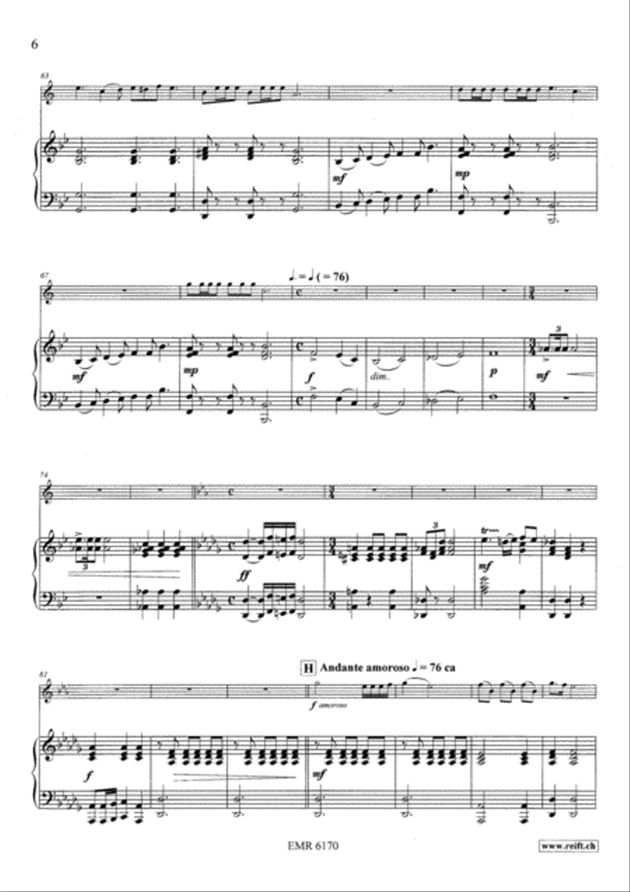 Concertino Romantico Trumpet Solo scores gallery preview page 13