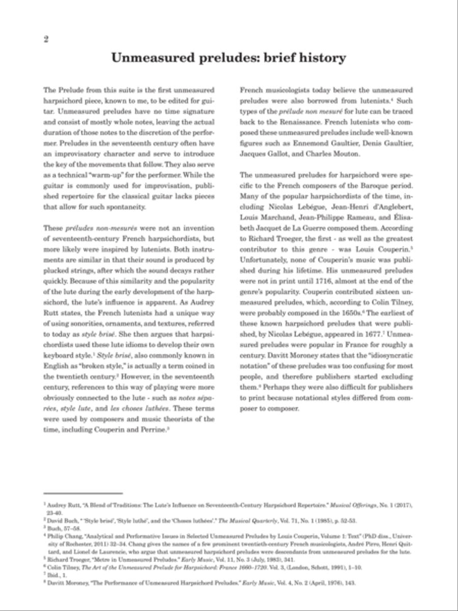 Suite in A minor Suite in A minor Classical Guitar scores gallery preview page 3
