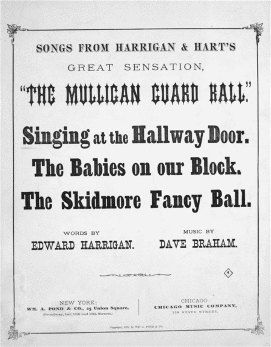 Singing at the Hallway Door Voice scores gallery preview page 1