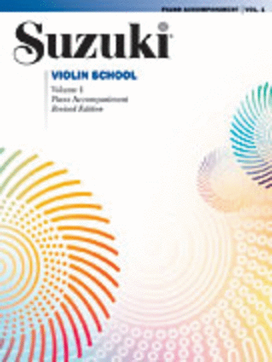 Suzuki Violin School Book 1 Pno Acc New Ed