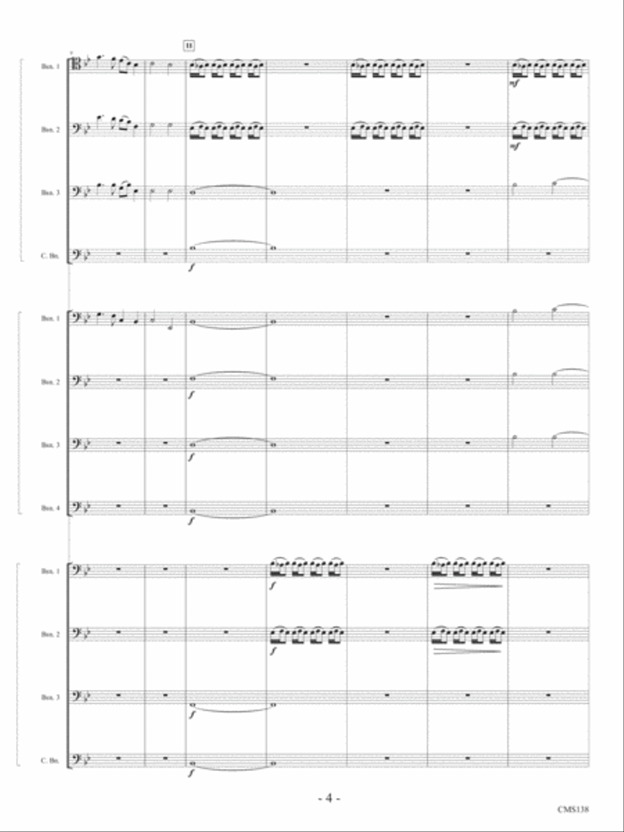 Echo of the Spheres Bassoon scores gallery preview page 3