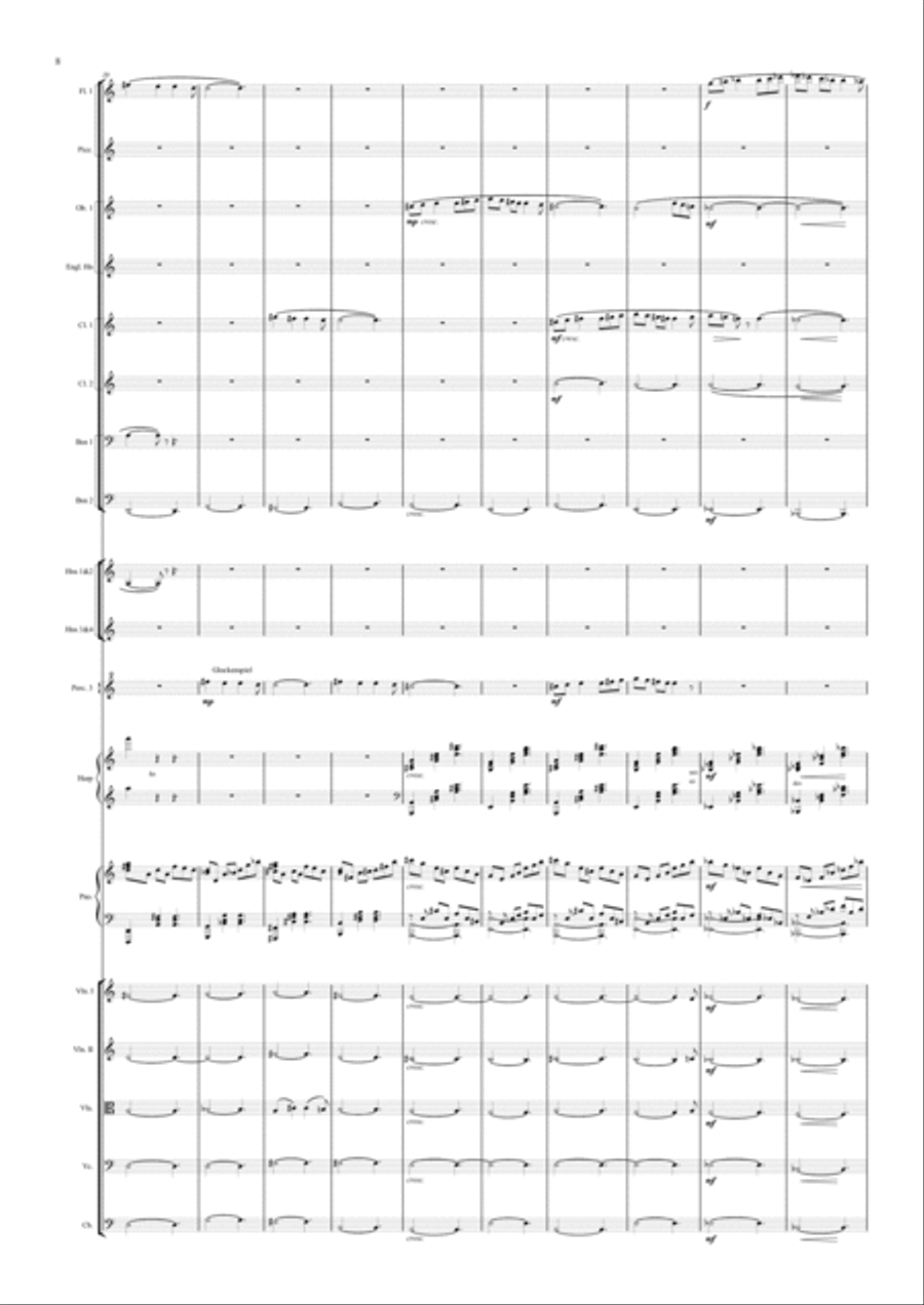 Symphonic variations 'Kitchitse, buyna loboda' ('A bunch of luxuriant saltbush') Full Orchestra scores gallery preview page 6