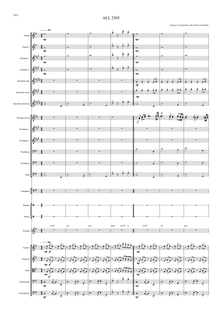 All 2505 Full Orchestra scores gallery preview page 1