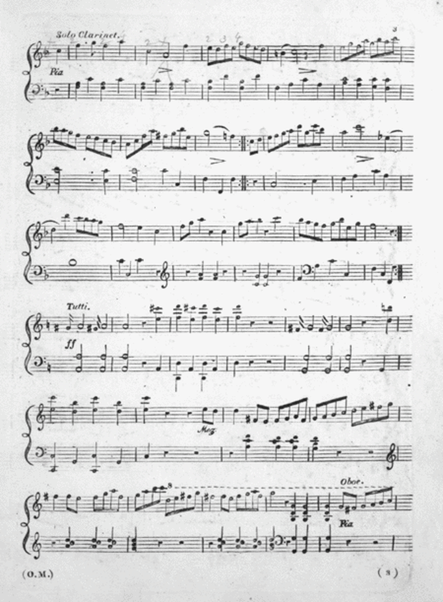 The Favourite Movement in the Overture to Macbeth