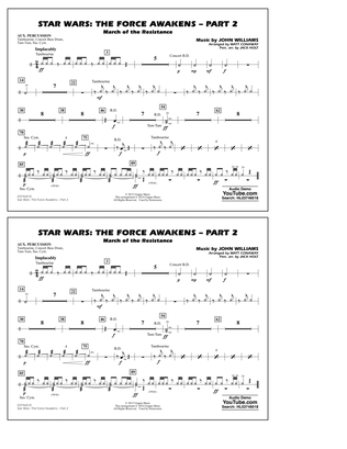 Star Wars: The Force Awakens - Part 2 - Aux Percussion