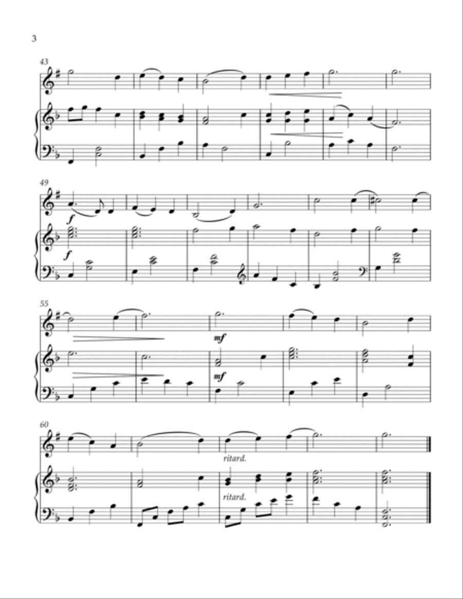 Edelweiss Clarinet scores gallery preview page 4