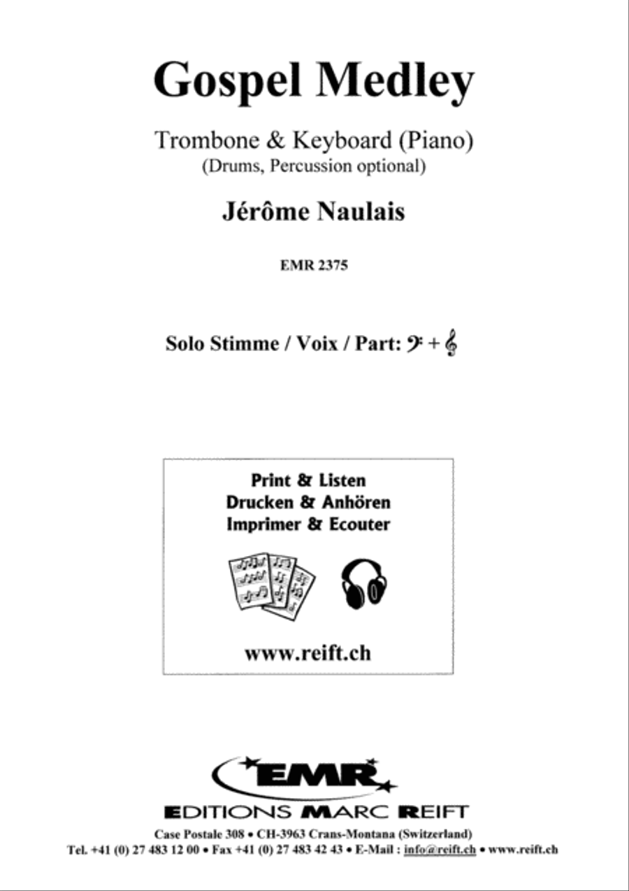 Gospel Medley Gospel Medley Piano Accompaniment scores gallery preview page 2