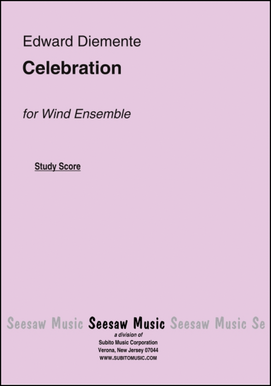 Celebration Celebration Woodwind Ensemble scores gallery preview page 1