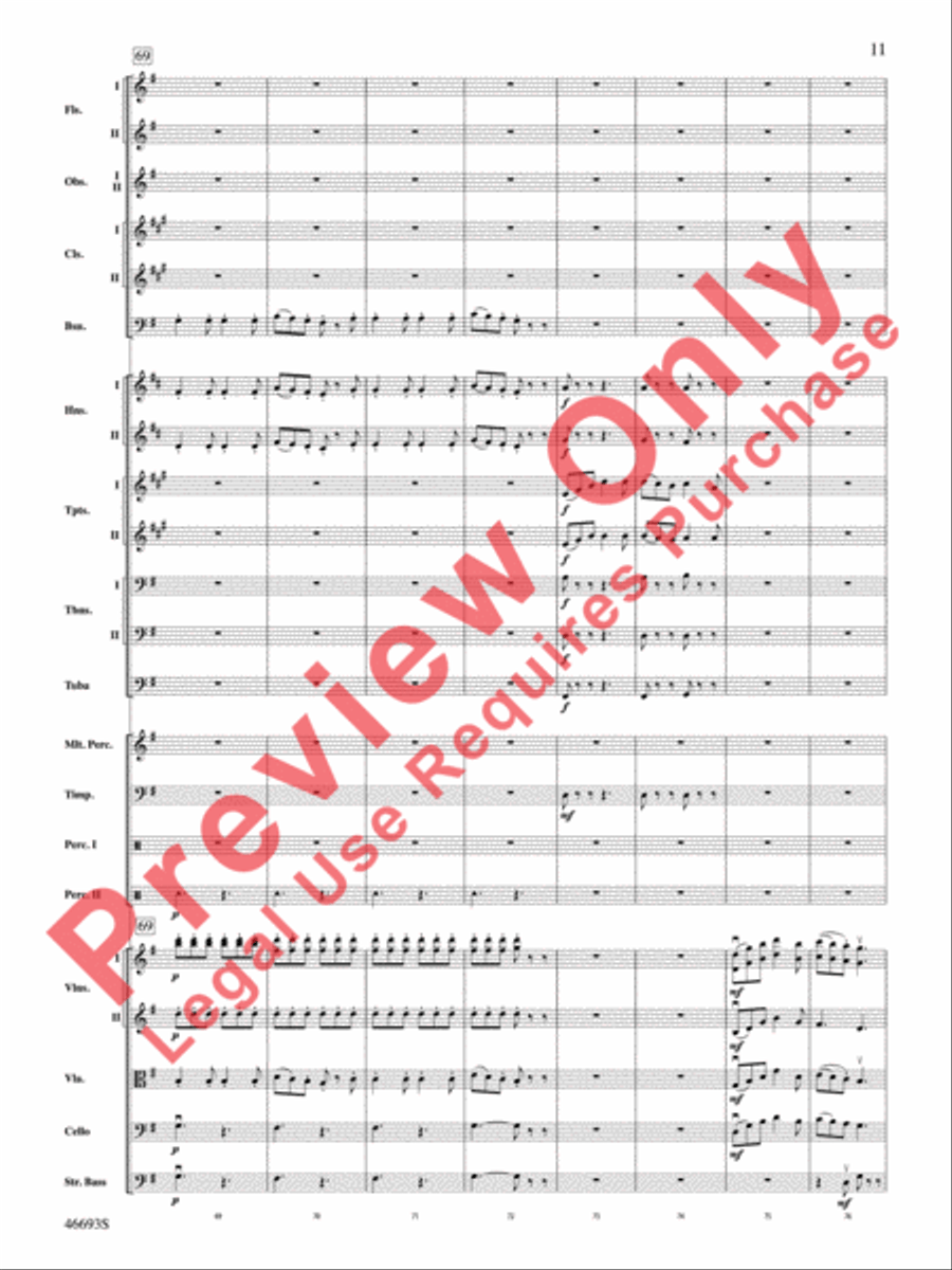 Suite of Carols Full Orchestra scores gallery preview page 12