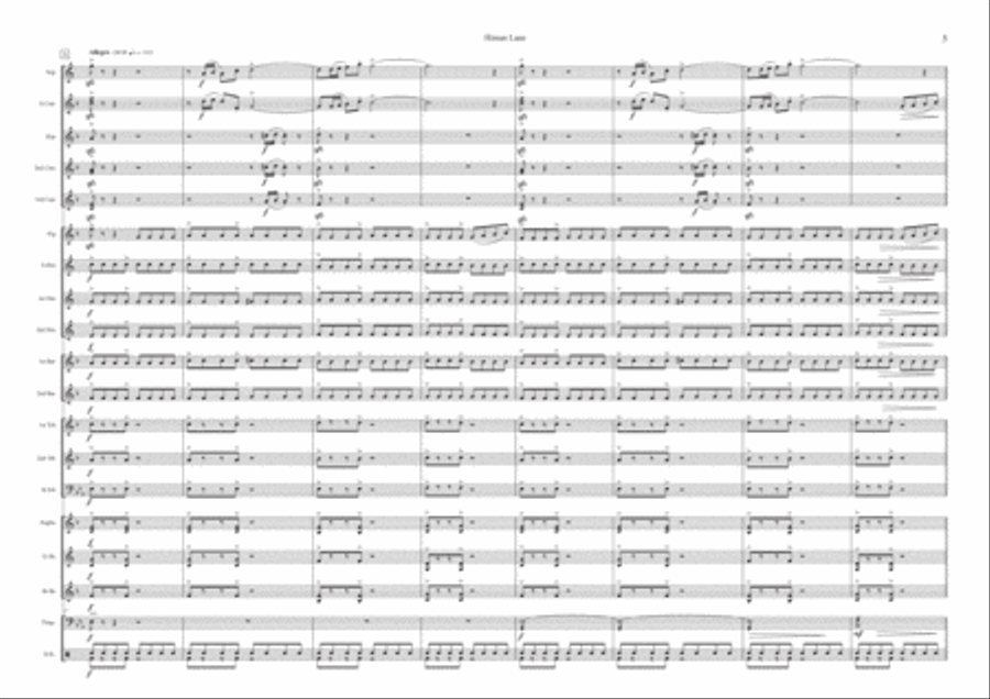 Himan Lane for Brass Band Brass Band scores gallery preview page 5