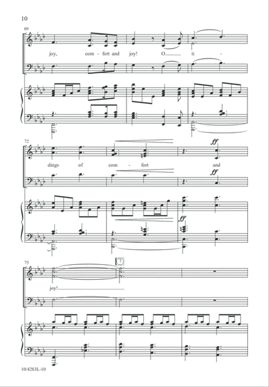Tidings of Joy! Tidings of Joy! 3-Part scores gallery preview page 11