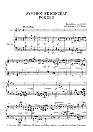 Symphonic concerto for oboe, Opus 3
