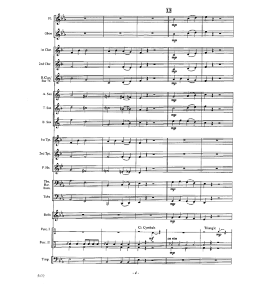 Triangle Time Concert Band scores gallery preview page 4