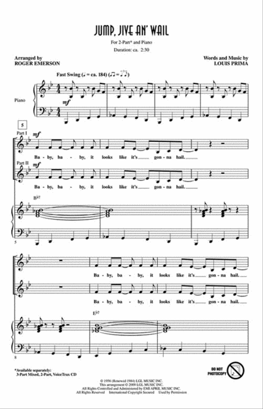 <br>Sheet music extract