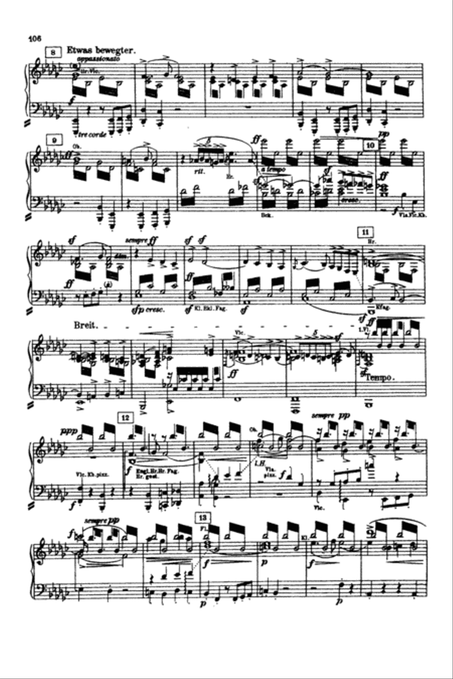 Symphony No. 8 in E-flat Major Choir scores gallery preview page 10