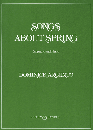 Book cover for Songs About Spring