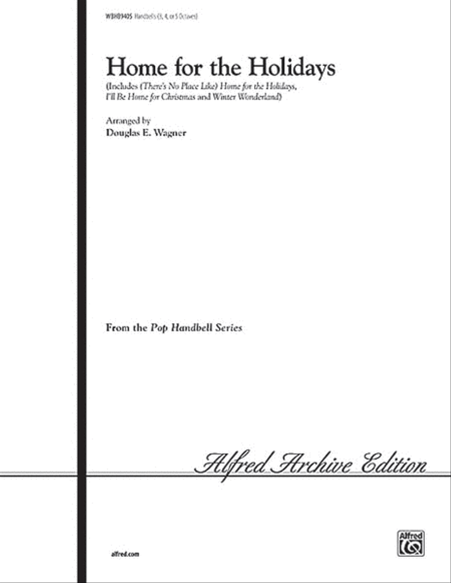 Home for the Holidays Medley Handbell Choir scores gallery preview page 1