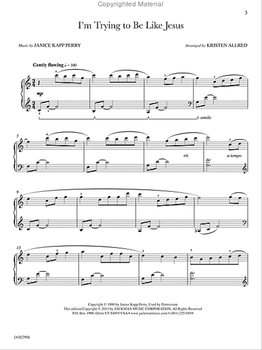Treasures, Vol. 1 - Piano Piano Solo scores gallery preview page 2