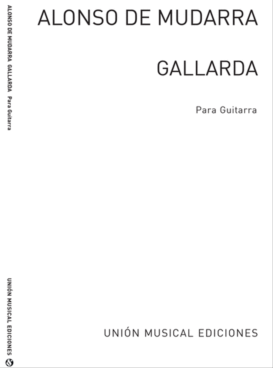 Gallarda Acoustic Guitar scores gallery preview page 1