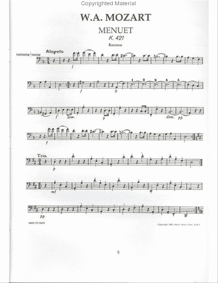 The Joy of Woodwind Quintets - Volume Two Woodwind Quintet scores gallery preview page 2