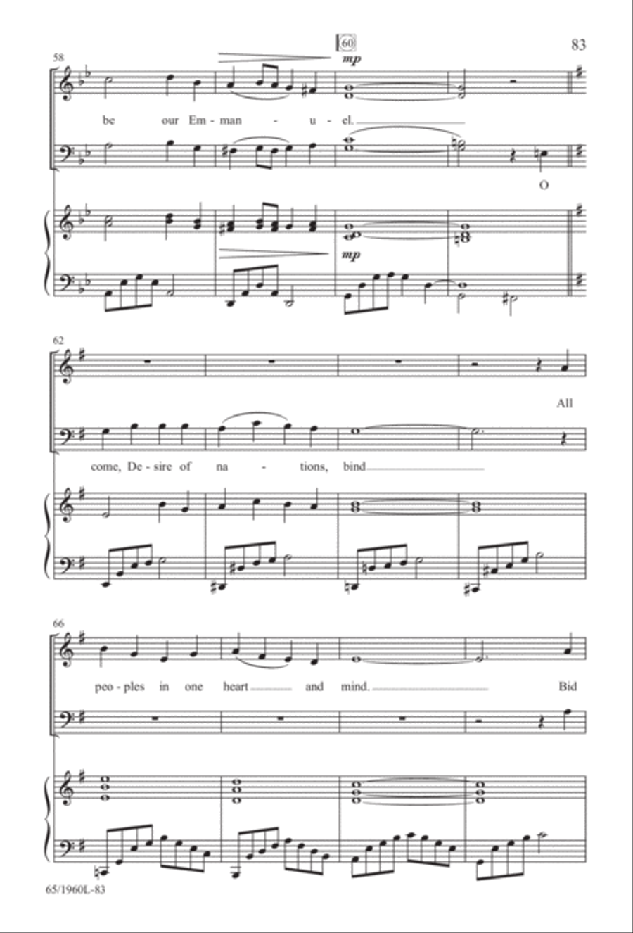A New Birth...A New Beginning 4-Part scores gallery preview page 84