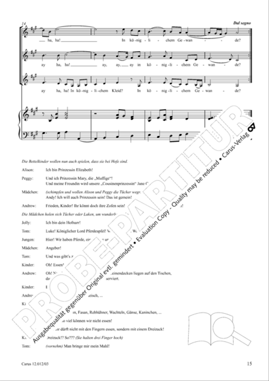 London Dreams 3-Part scores gallery preview page 16