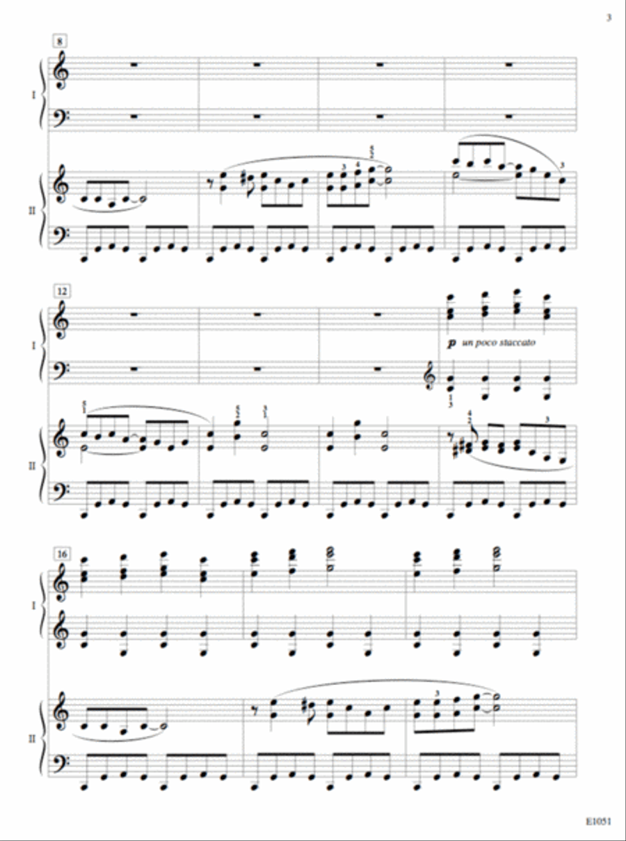 Frère Jacques Rocka, Op. 70, No. 1 Small Ensemble scores gallery preview page 6