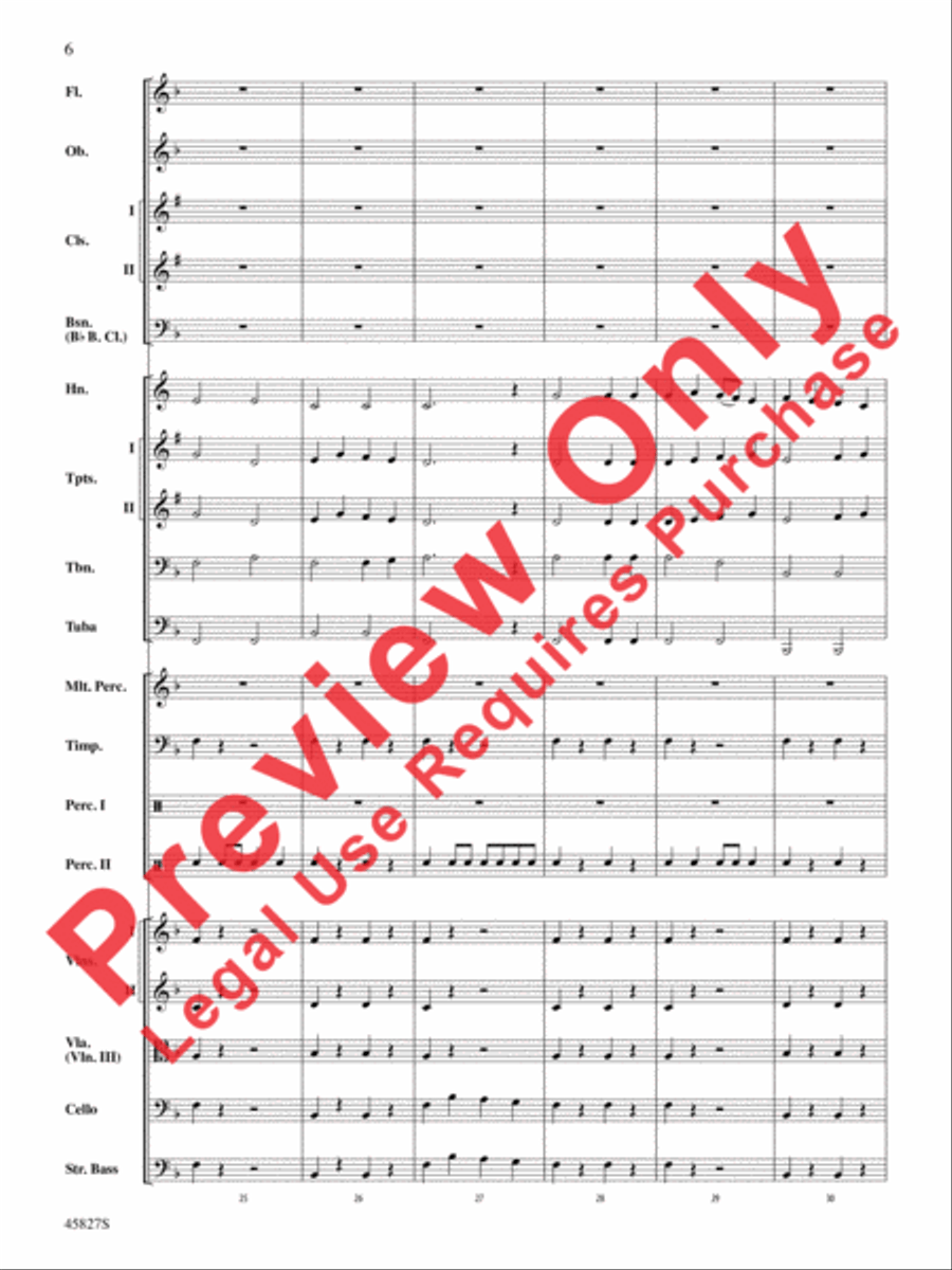 Chester Full Orchestra scores gallery preview page 6
