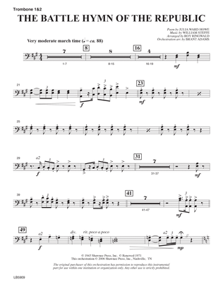 Battle Hymn of the Republic (arr. Roy Ringwald) - Trombone 1 & 2